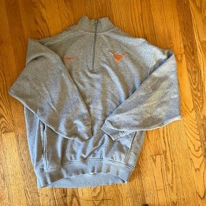 Men’s Nike Texas Longhorns Quarter Zip Medium EUC